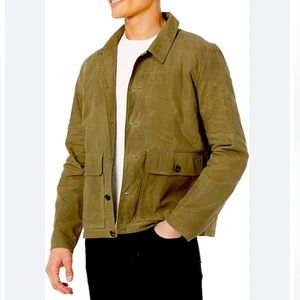 Billy Reid Wax Cotton Flight Jacket - Like New